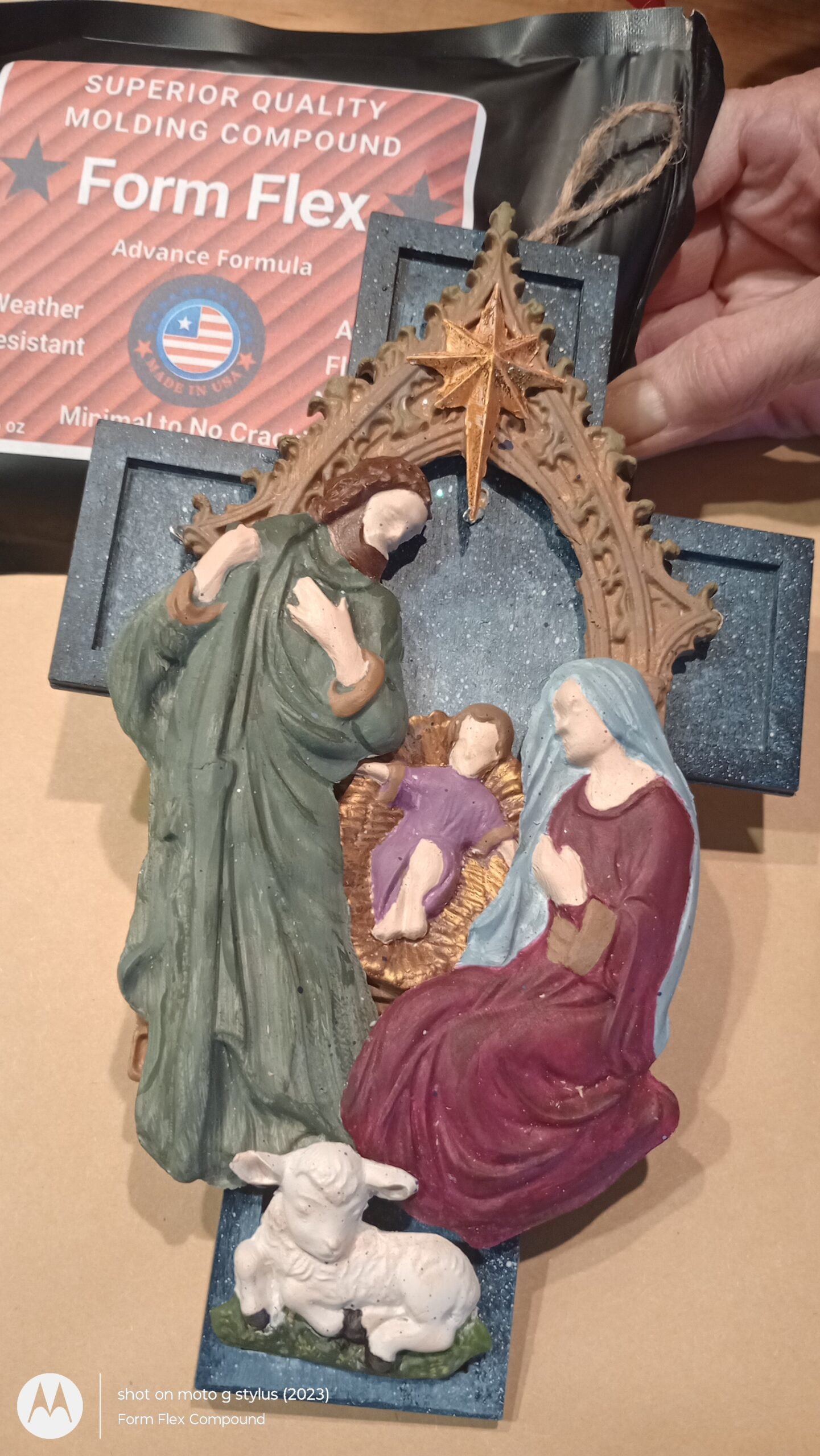 *LIMITED QUANTITY* Cross with Form Flex Compound castings and one bag of From Flex Compound - Image 3